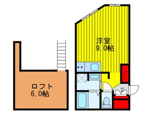 梅園町テラスハウスの物件間取画像